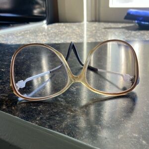 Vintage Brown Plastic Frames